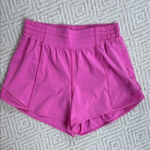 Women's Lululemon Pink Athletic Shorts